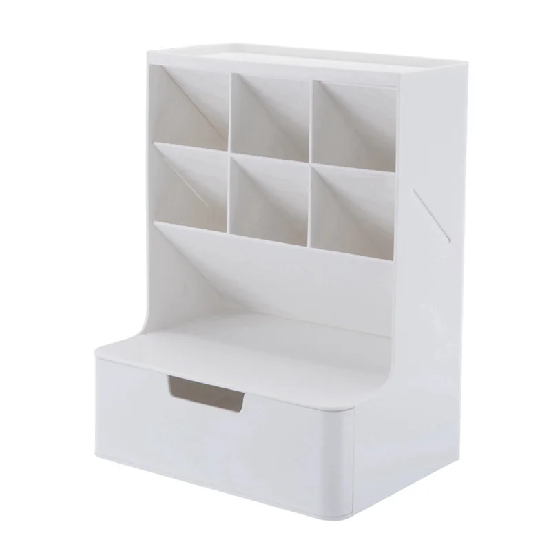 Multifunctional Pen Holder Storage Box Drawer Multi-Layer Dustproof Desktop Office Supplies Storage Box