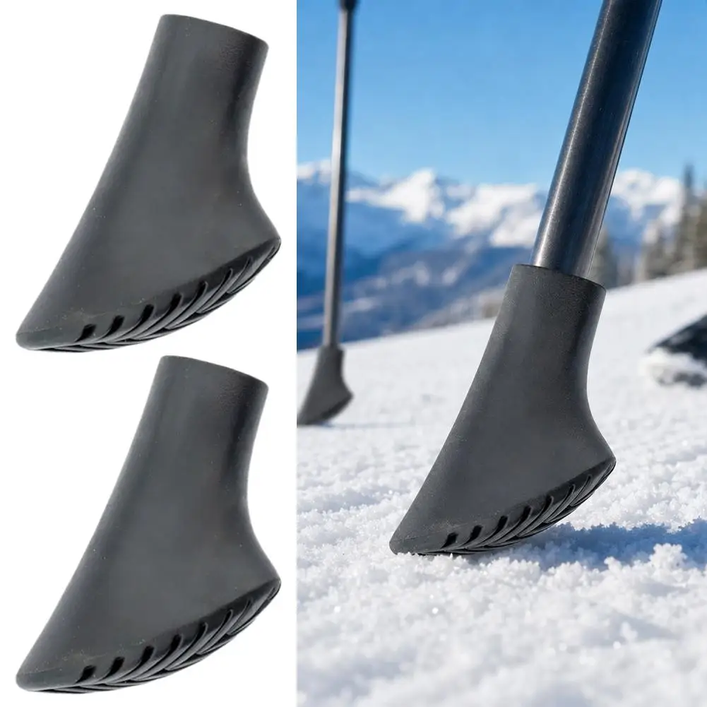 Trekking Pole Cane Climb Outdoor Camp Walk Stick Hike Protector Cap Tip Rubber Replacement Hiking Alpenstock Accessories ﻿
