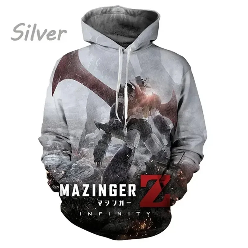 الرجال والنساء اليابانية الرسوم المتحركة هوديز ، مجلة التلفزيون ، Mazinger Z هوديي ، البلوفرات طباعة 3D ، أزياء هاراجوكو ، ملابس Y2K