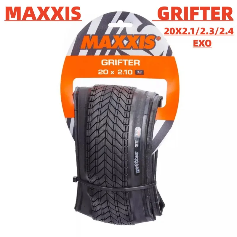 MAXXIS GRIFTER (M148) BMX TIRE FOLDABLE TIRE 20x2.1/2.3/2.4 Original Bicycle Tire 20er Bmx Bike 20inch Bmx Wheels 20 Inch