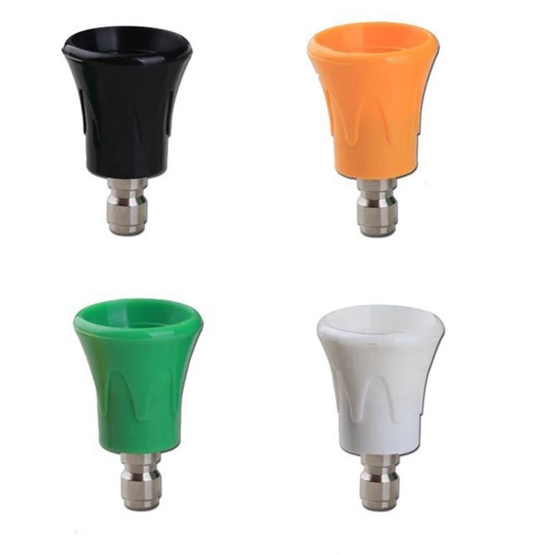 1 Set Pressure Washer Nozzle Guard Power Washer Nozzle Tips With Protector Holder Pressure Washer Nozzle Guard