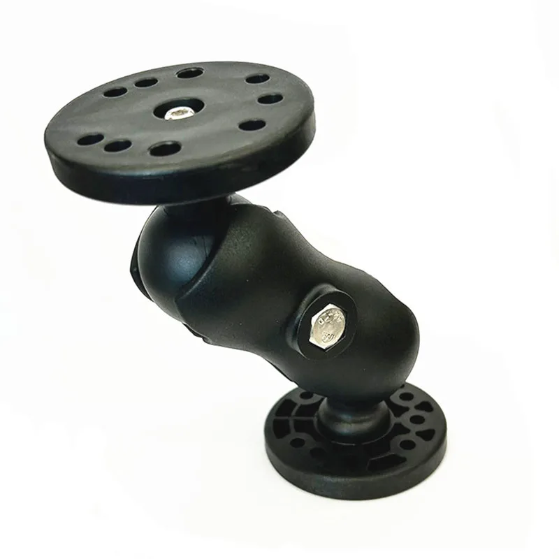 1.5 inch Ballhead Combo Mounting Holder Double Socket Arm Round Base for Garmin for TomTom GPS  Photo Equipment - view 4