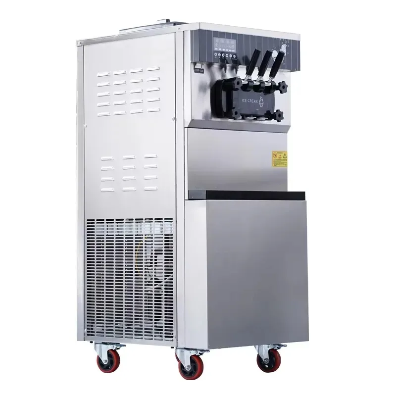 for 3 Flavors Soft Ice Cream Machine Commercial Ice Cream Shop Equipment