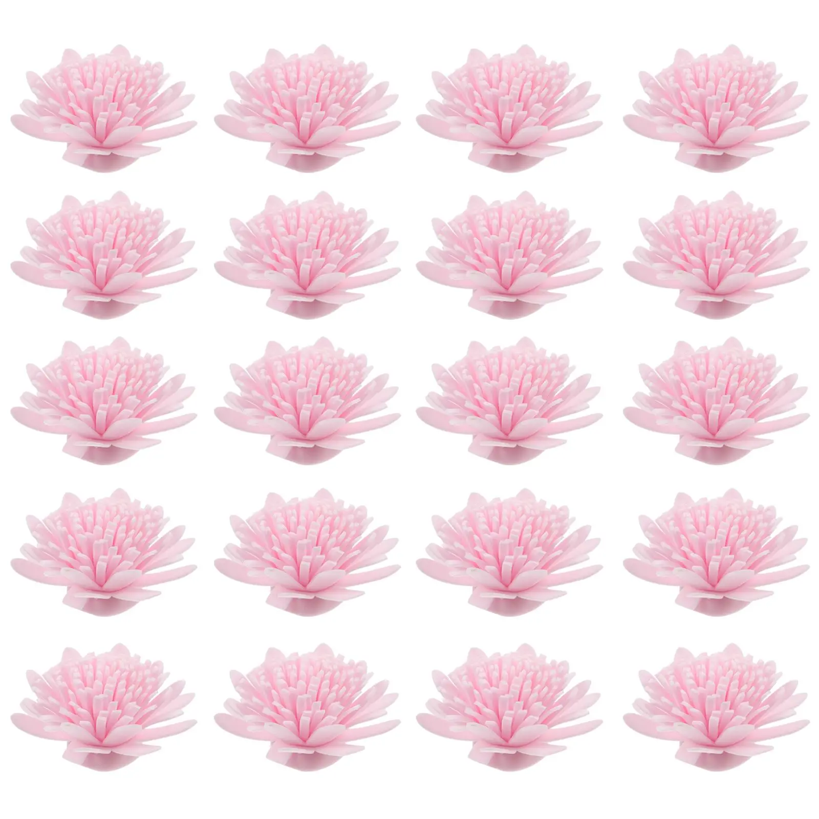 

100 Pcs Diffuser Flowers PE Material Aromatherapy Chrysanthemum Essential Oil Accessories Car Home Decor Scented Flower