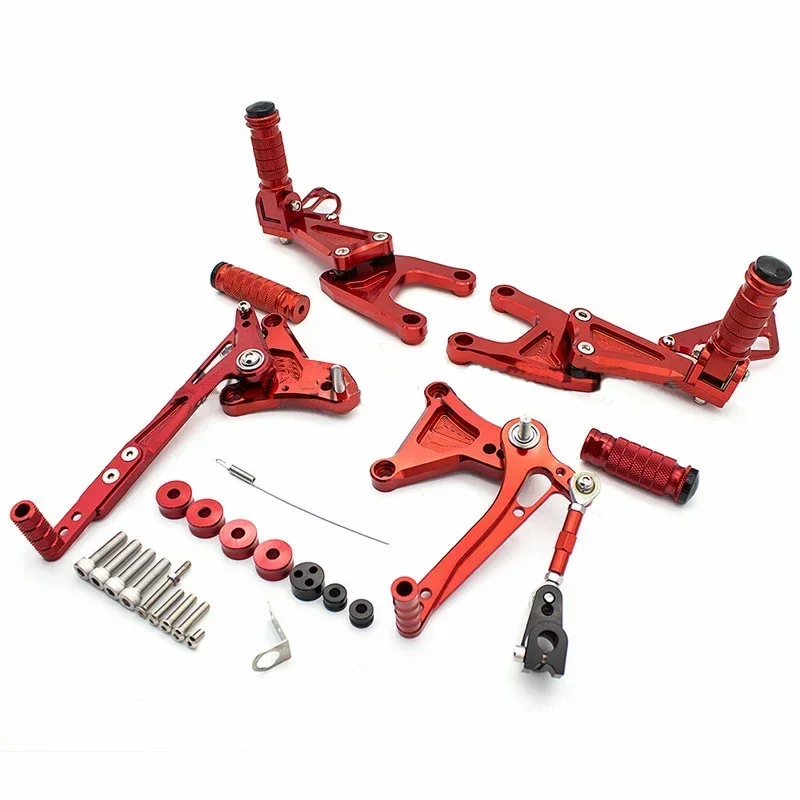 CNC Racing Adjustable Foot Peg Rearset Footpeg Pedal for Benelli TNT125 TNT135 BJ125-3E