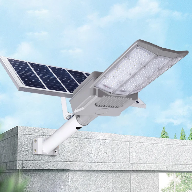 

Long Working Time Waterproof Ip65 Outdoor Die-cast Aluminum SMD3030 100w 150w Separate Solar Led Street Light