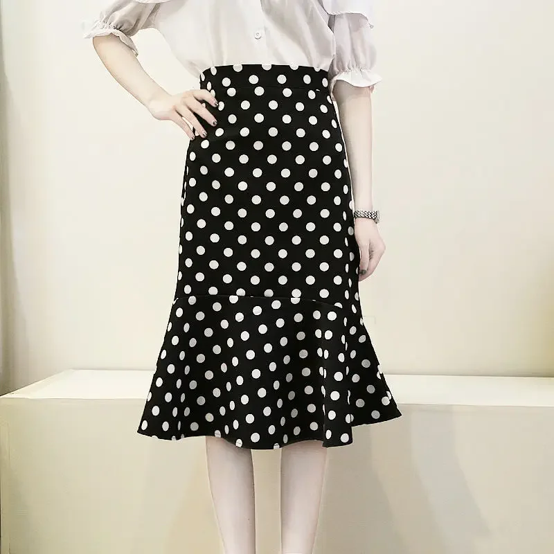 

Flare Ruffle Skirts for Women Midi High Waist New in Summer 2025 Y2k Vintage Aesthetic V Korean Fashion Cheap Modest Woman Skirt