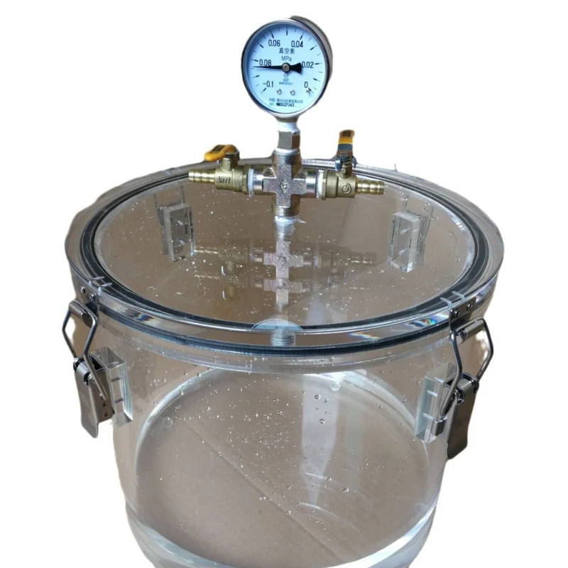 Acrylic vacuum glass box, sealed glove storage box