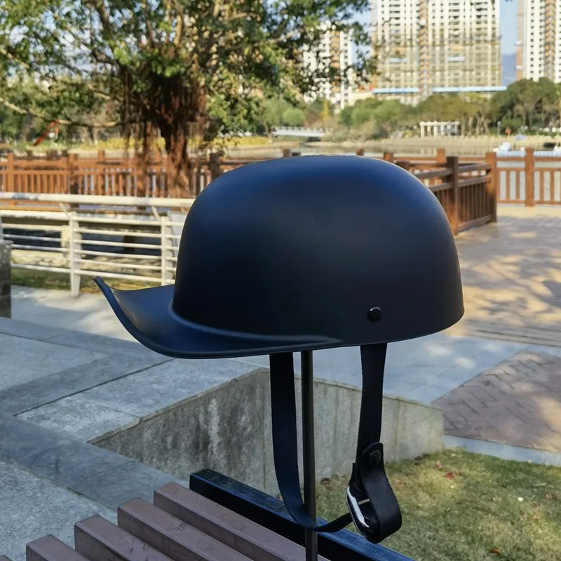 Adult Open Face Summer Retro Motorcycle Vintage Half Helmet Baseball Cap Helmets Children Riding Motocross Men Women