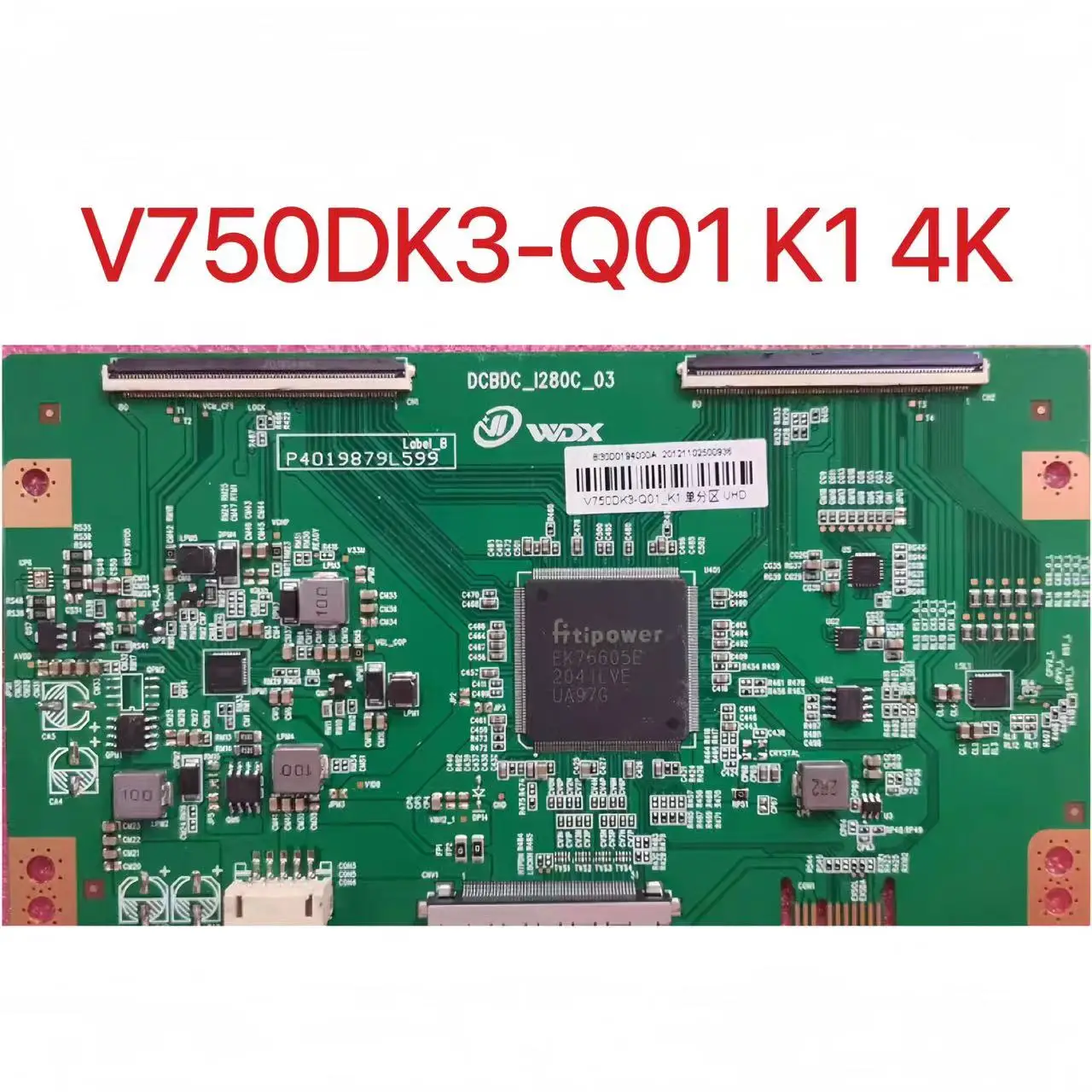 Upgraded logic board v750dk3-q01 K1 4K