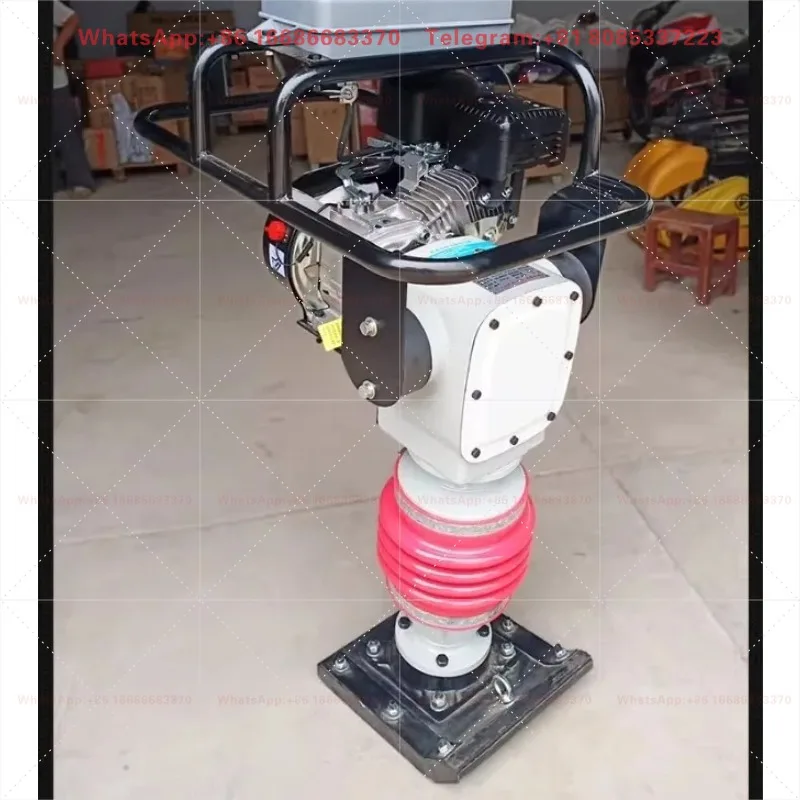 Electric imp-act compactor, vertical small vibration compactor, road surface compactor, foundation compactor
