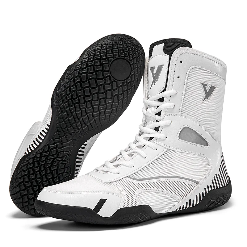 أحذية مصارعة احترافية للرجال أحذية ملاكمة قتالية قابلة للتنفس أحذية رياضية مضادة للانزلاق أحذية رياضية للملاكمة أحذية تدريب #3