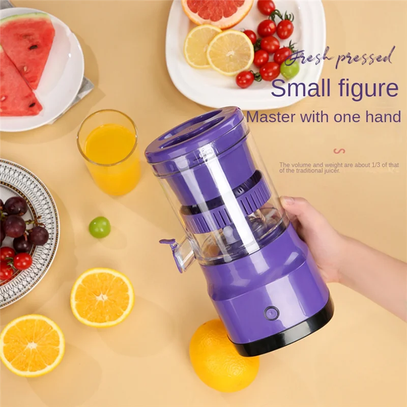 Przenośna mini elektryczna sokowirówka mikser ekstraktory USB akumulatorowy blender sok owocowy sok pomarańczowy ekspres do soków gospodarstwa domowego łatwa instalacja83