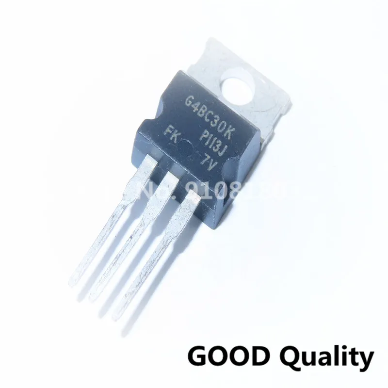 5PCS/LOT G4BC30K IRG4BC30K TO-220 600V 16A Transistor New In Stock