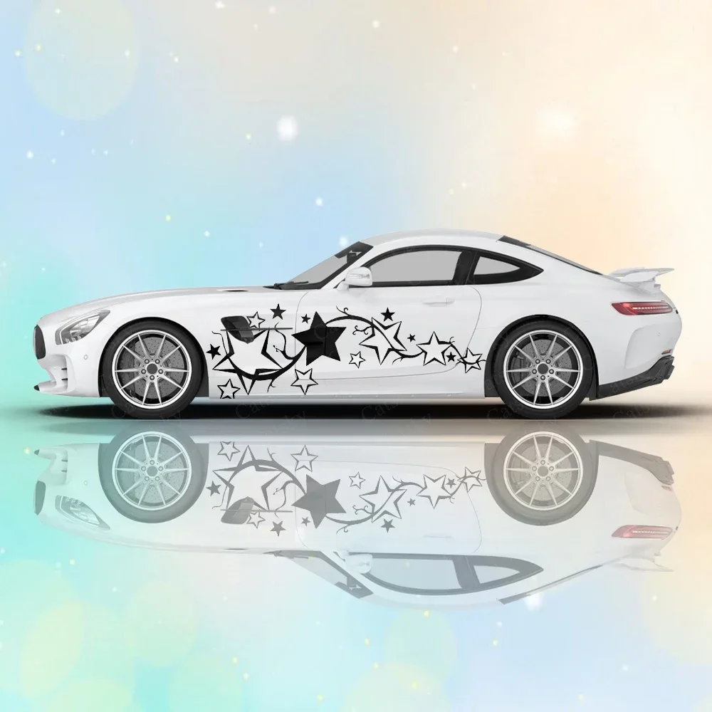 bright-star-car-side-graphic-sticker-suitable-for-most-auto-parts-vinyl-decal-graphic-star-sticker-high-quality-diy-2pcs
