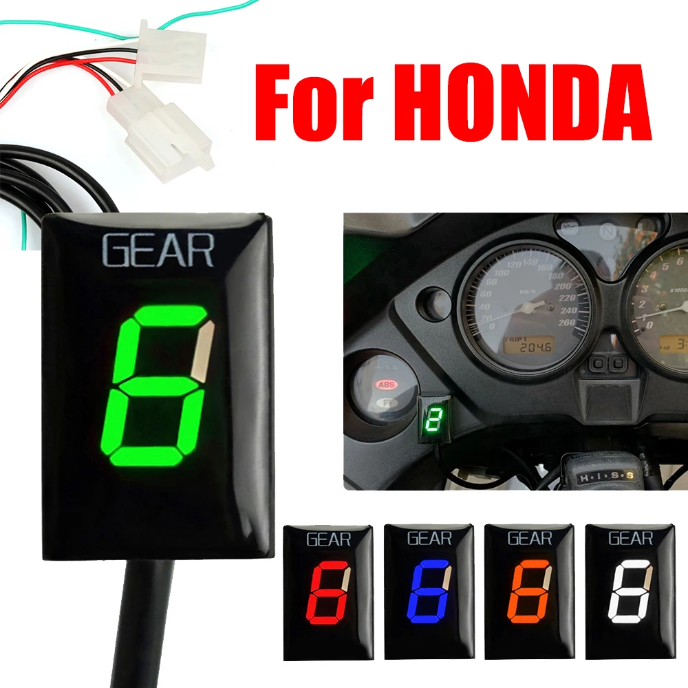 Gear Indicator For Honda Hornet CBR600 F F3 F4 F4i RR CB600F CBF500 VFR800 Fi 900RR 919RR 929RR 954RR SHADOW 750 Gear Display