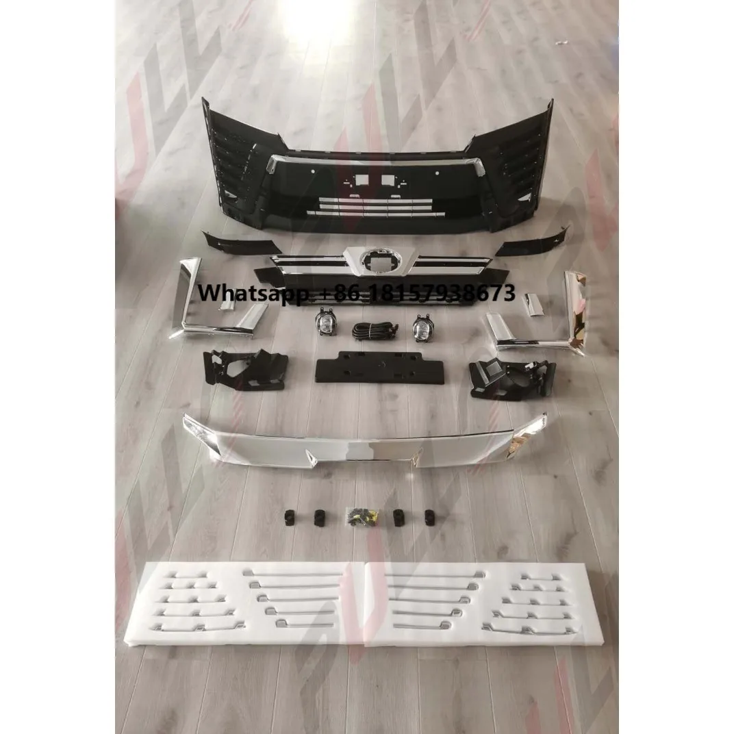 

High Quality BodyKit for Vellfire 2015 Change to 2018 Model with Front Bumper Assembly Grille