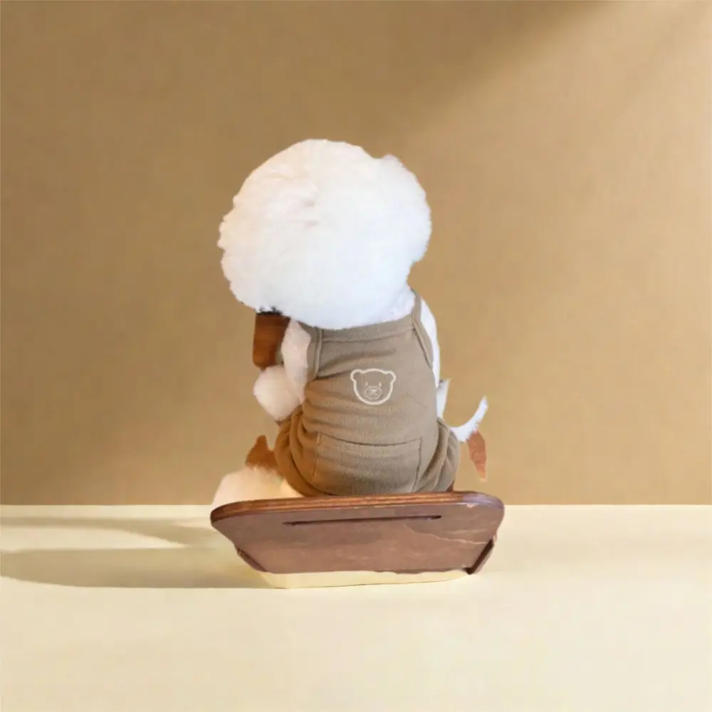 مريحة لينة الحيوانات الأليفة حزام السراويل تنفس الكرتون نمط ملابس الحيوانات الأليفة موضة الكلب بذلة لجرو القط #2