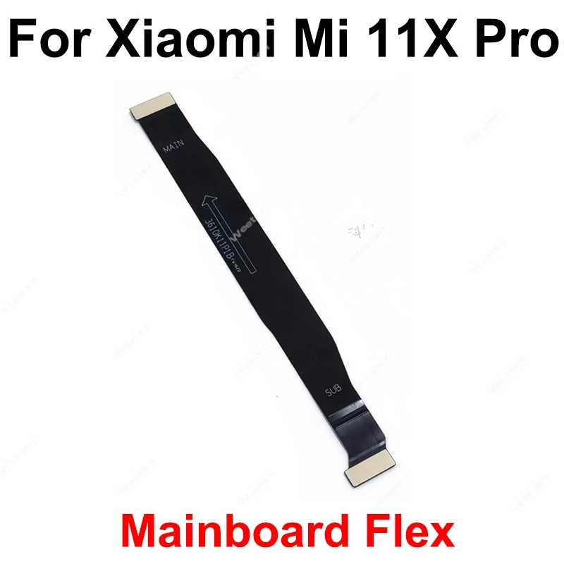 

Гибкий кабель с ЖК-разъемом для Xiaomi Mi 11 11Pro 11 Ultra 11Lite 11T 11TPro, гибкий кабель для подключения материнской платы, запасные части