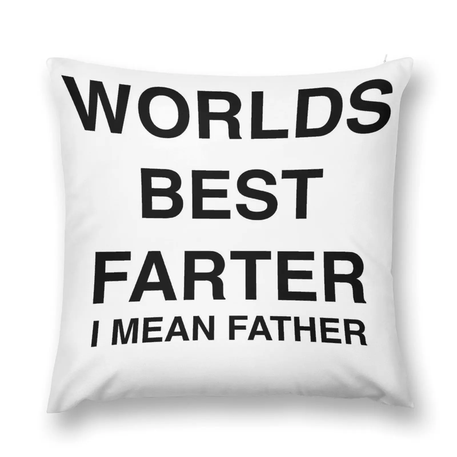 

World's Best Father Farter, Dad Fart Design, Father Fart Design Throw Pillow Pillowcases pillow