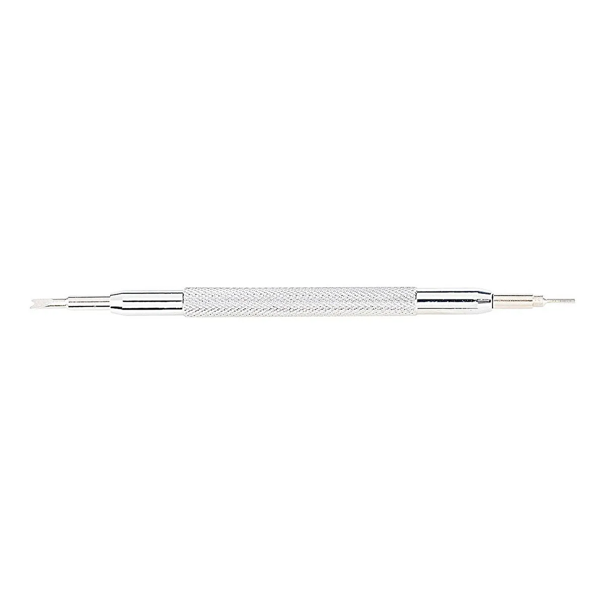 Professional Double-Ended Stainless Steel Watch Band Spring Bar Remover Pin Pusher Tool Black 10.5cm Watch Repair Tool