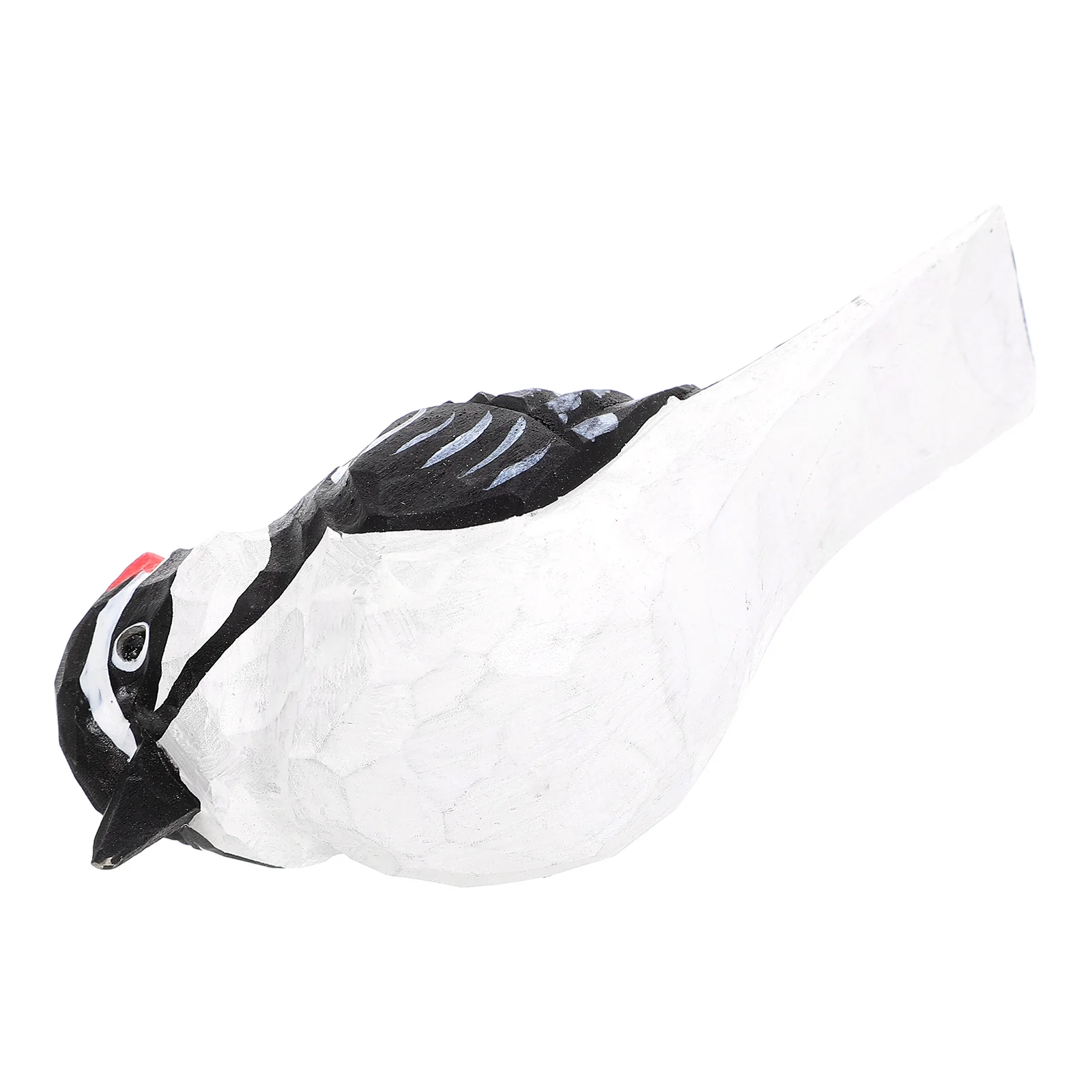 

Wooden Birds Miniature Carve Animal Statue Beautiful Design DIY Gift for Friends Family Desktop Decor of Style