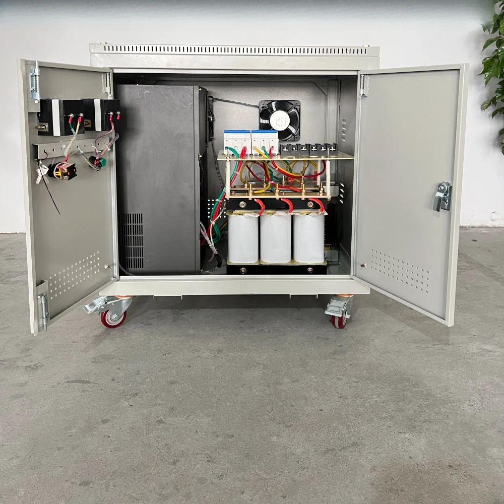 

Single Phase 220V to 3 Phase 380V IGBT Phase Converter 6KW 15KW LCD Autotransformer 10MS