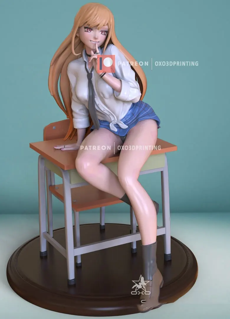 

1/24 65mm 1/18 85mm Resin Model Kits Girl Student Figure Unpainted No Color RW-932