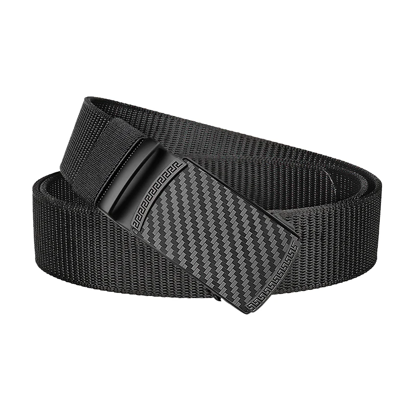 

New Design Men Belt Multifunction Alloy Automatc Buckle Canvas Belt Outdoor Casual Breathable Nylon Men and Women Belt