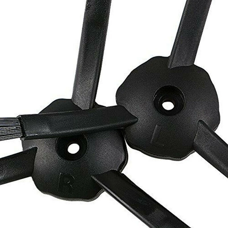 10 filtros + 20 escovas laterais para série Medion MD16192 MD18500 MD18501 MD18600