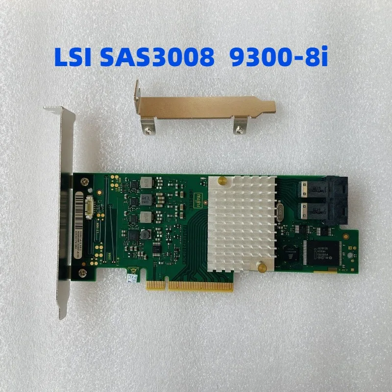

LSI SAS3008 9300-8i HBA Controller 12Gbps IT Mode TrueNAS+8482 SAS cable