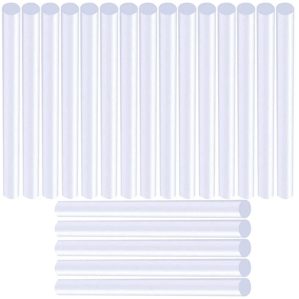 

100pcs Hot Melt Glue Sticks Clear 7mmx10cm Strong Adhesive Quick Melting for Crafting DIY Repair Seam Bonding
