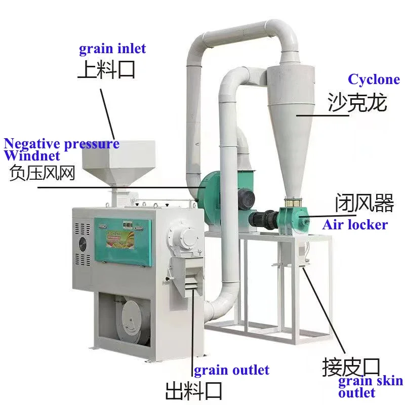 Soybean Splitting Machine Mung Bean Husker Lentil Beans Peeling Machine