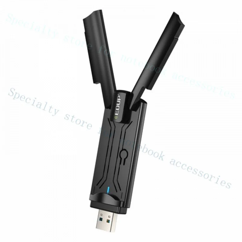 A+ USB 3.0 WiFi6 Adapter Windows 11 PC Laptop AX Wireless Network Dongle Dual Band