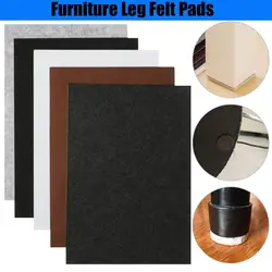 3/5mm Wear-resisting Home Self-Adhesive Table Sofa Bumper Anti-slip Mat Floor Protector Anti Noisy Furniture Leg Felt Pads