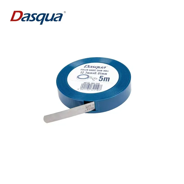 Dasqua-Jauge d'épaisseur en acier inoxydable, 0.01mm, rouleau de cale, armes, jauges de mesure créatives, dureté 360-600HV