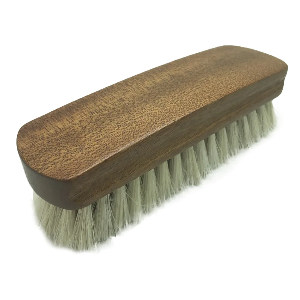 

Multifunctional Shoes Brush Size S Wooden Handle Horse Hair Polishing Shoe-Shiner Dedusting Cleaning Brush Shoes