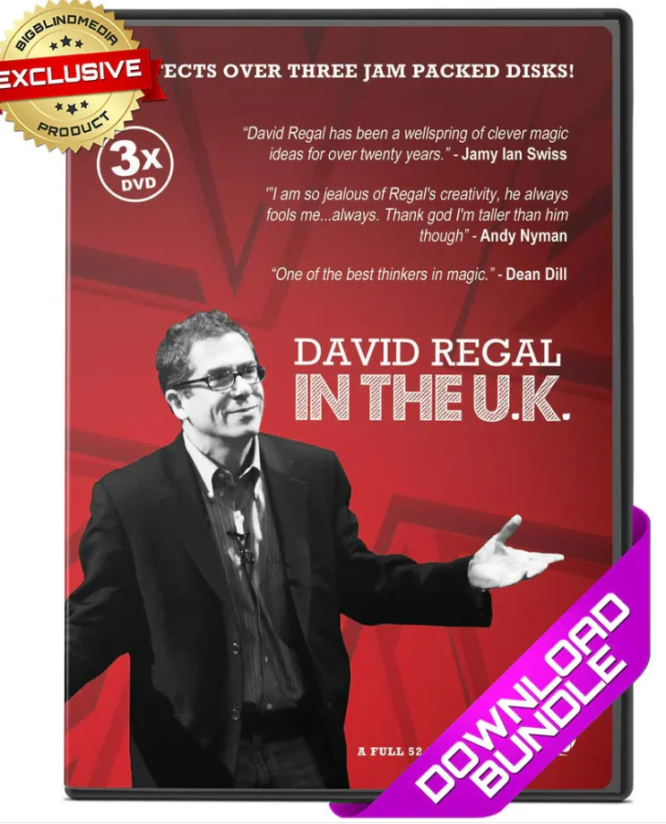 

David Regal In The UK -Magic tricks
