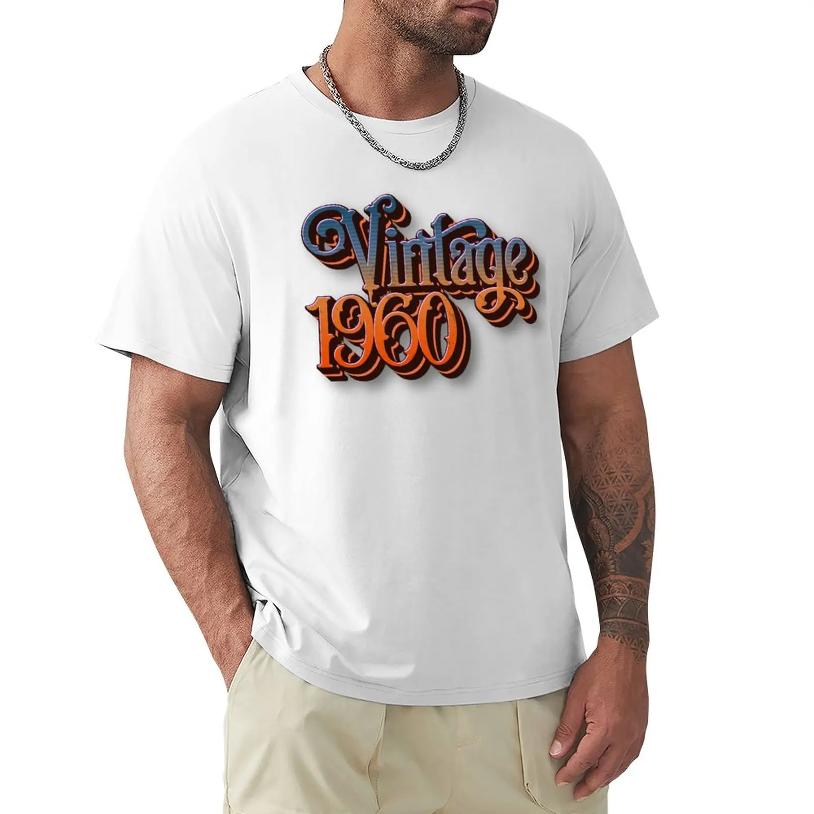 

Vintage 1960 - retro T-Shirt Short t-shirt new edition t shirt T-shirt for a boy t shirts for men graphic