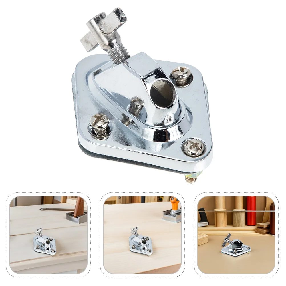 

2Pcs Low Bass Drum Bracket Solid Steel Construction for Drum Leg Fixation Anti Shake Mount for Professional Musician Accessories