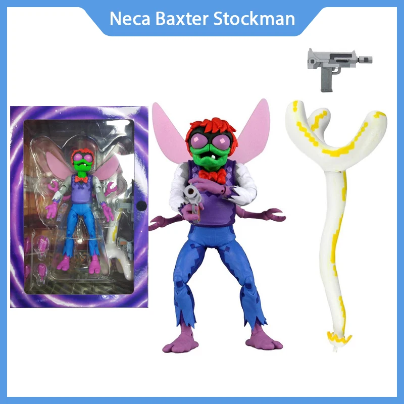 

Оригинальная статуэтка в наличии Neca 54175 Baxter Stockman аниме экшн-фигурка Статуэтка Кукла Коллекционные модели игрушки подарок для детей на день рождения