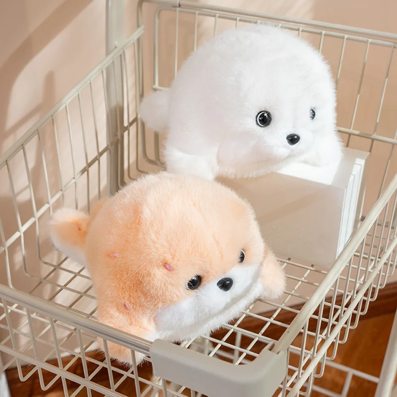 26 سنتيمتر محاكاة الكائنات البحرية الدهنية ختم ألعاب من نسيج مخملي Kawaii محشوة الحيوان الأسود النمر الحوت لينة الطفل الاطفال النوم الدمى الهدايا