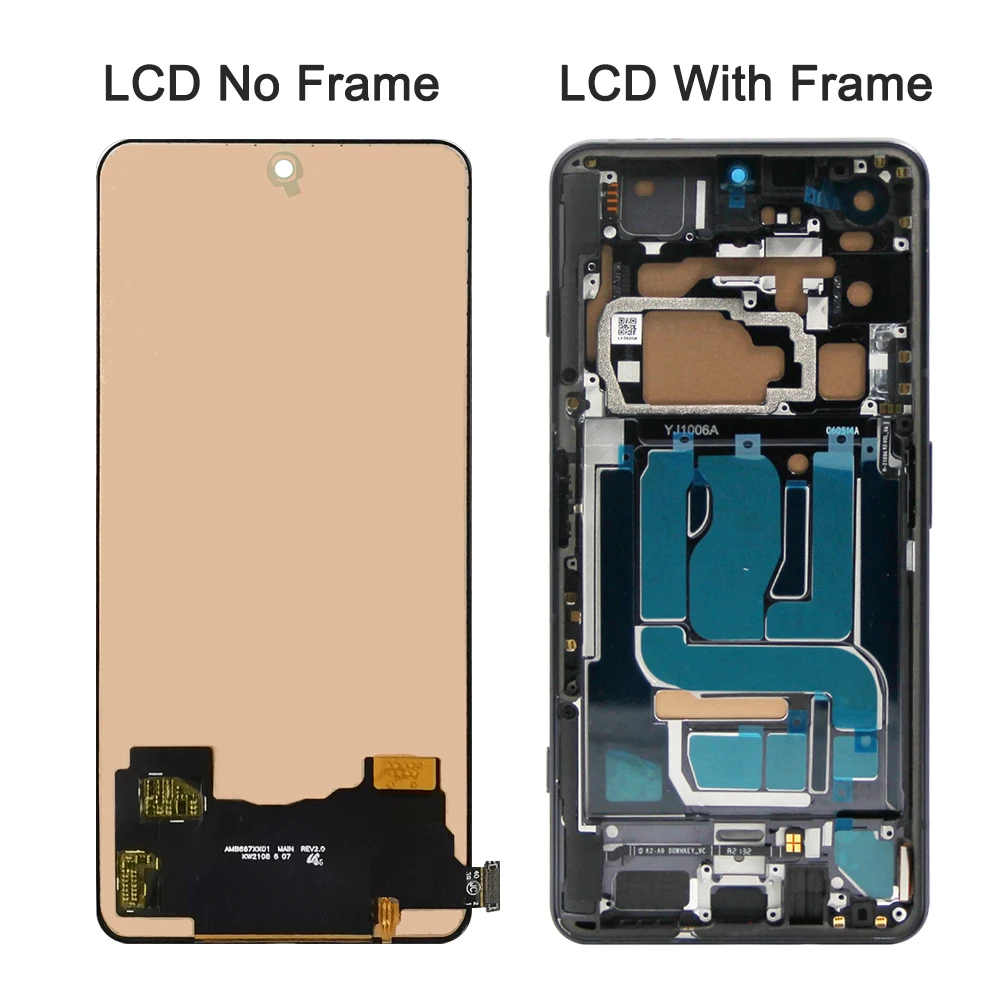 For Xiaomi Black Shark 4 Pro Tested For Black Shark 4 PRS-H0 LCD Display Touch Screen Digitizer Assembly Replacement