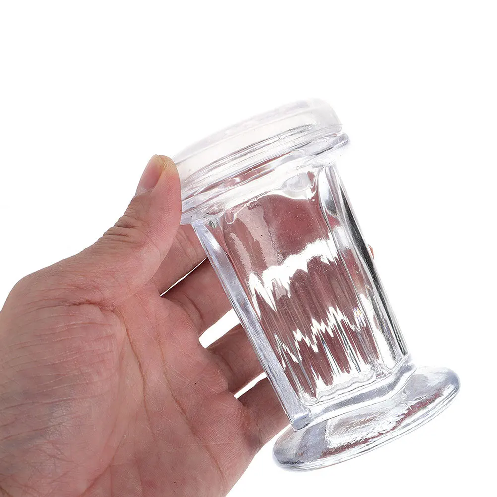 Frasco de vidro para coloração de vidro, 2 peças, frascos com capacidade de 5 deslizamentos para lâminas de microscópio, suprimentos de laboratório, vidro deslizante