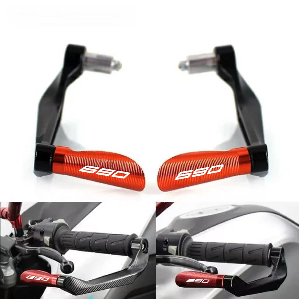 Motorcycle Handlebar Brake Clutch Lever Hand Guard Handguard Protector For 690 DUKE SMCR SMC SMC-R 690SM 690SMC 690DUKE 690SMCR