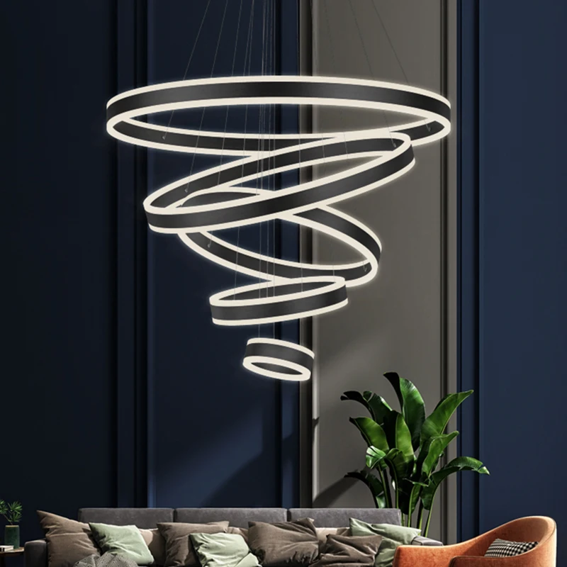 

Modern home living room decoration Chandelier Pendant rings Ceiling lamps dining dine room rings indoor lighting hanging light