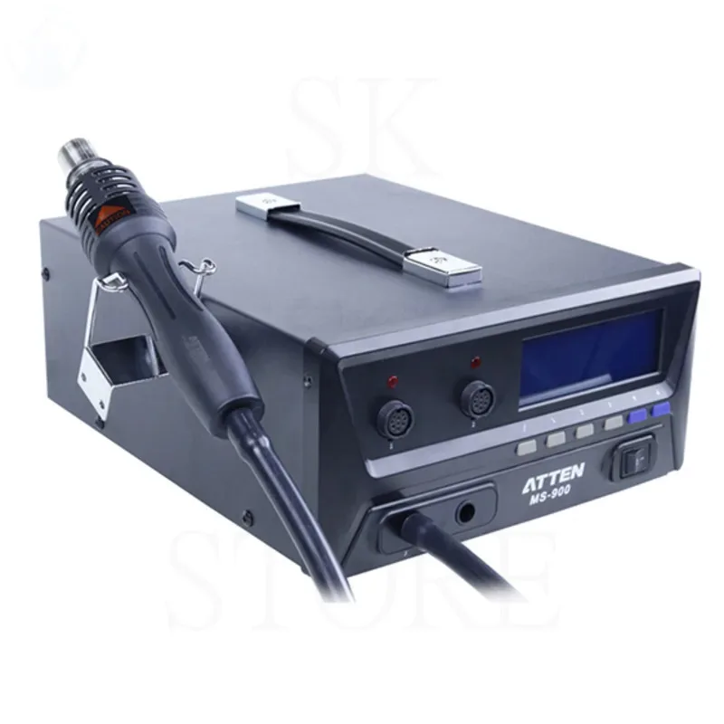 ATTEN MS-900 4 in 1 Rework Station --- Soldering Stations + Soldering tweezers + Desoldering gun +Hot air desoldering station