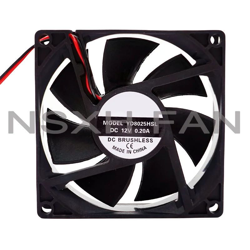 New And Original YD0825HSL 8025 24V 0.15A Silent Industrial Chassis Cooling Fan