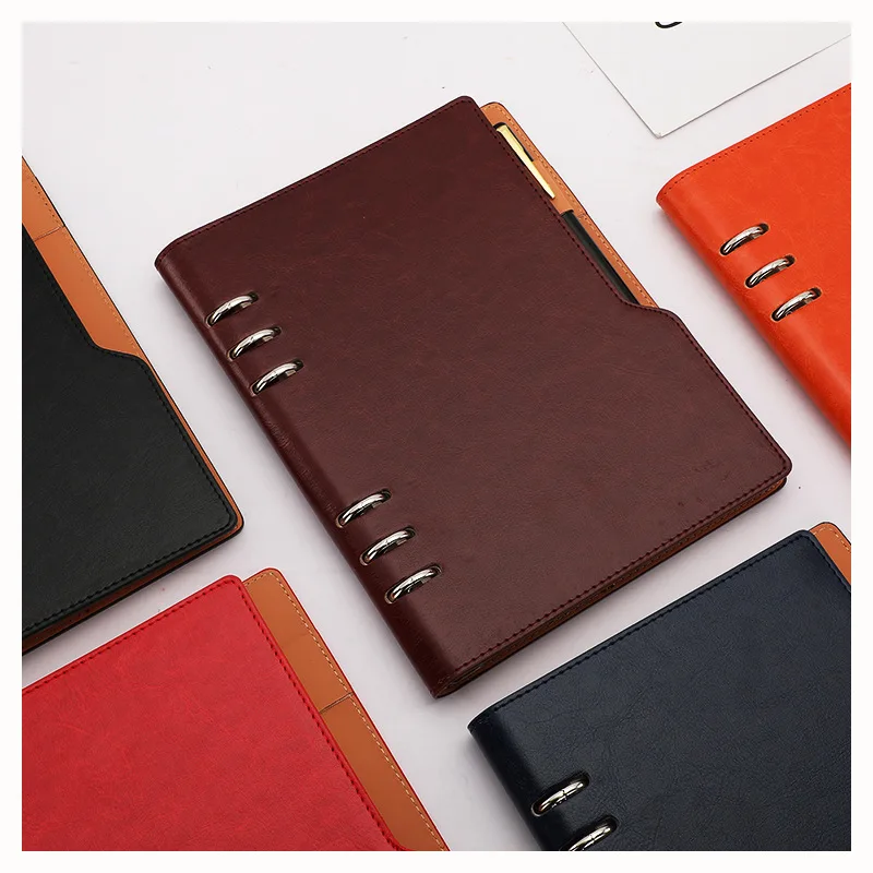 A5 notebook Business office stationery Notepad loose leaf notebook binder  note  journal notebook