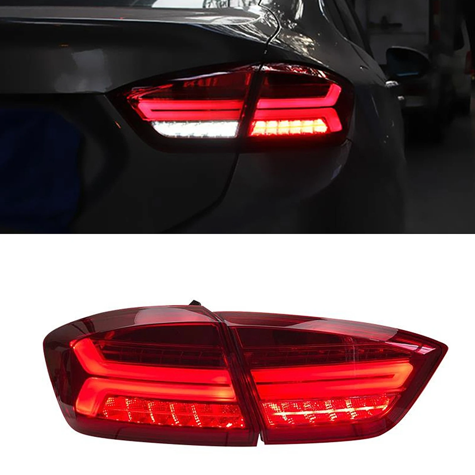 

Rear Light LED Taillight For Chevrolet Cruze Sedan Chevy 2016 2017-2018 Tail Turn Signal Brake Reverse Lamp Taillamp